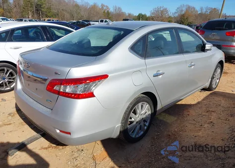 2013 Nissan Sentra z USA, uszkodzony, nr VIN 3N1A87AP3DL665067